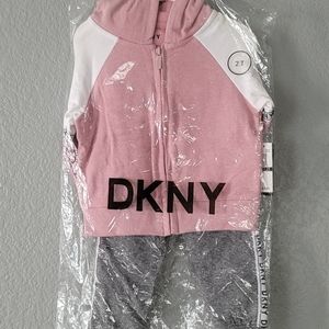 Dkny girls sweater set